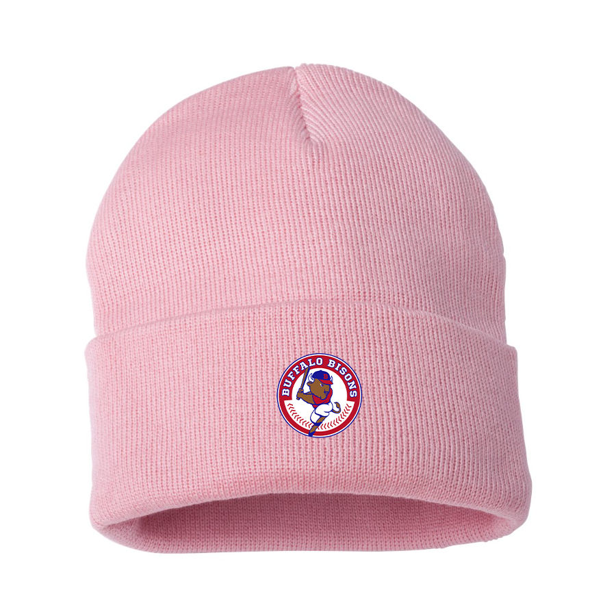 Buffalo Bisons Logo Beanie Hat