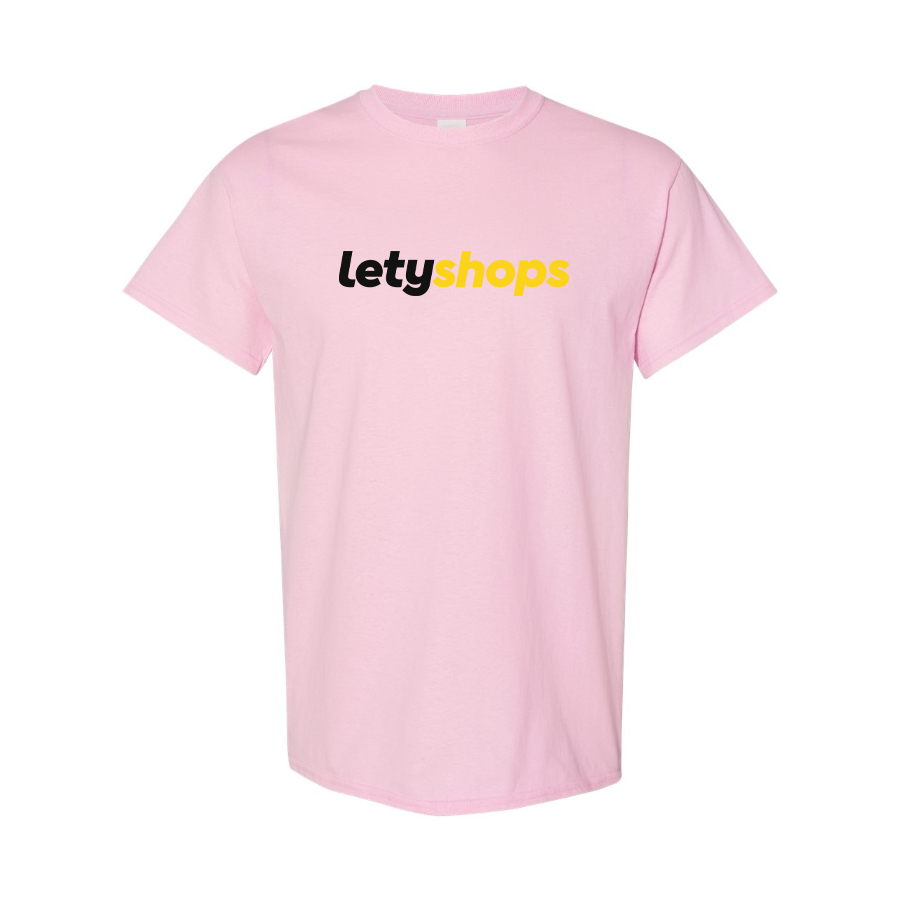 Men's LetyShops Logo Cotton T-Shirt