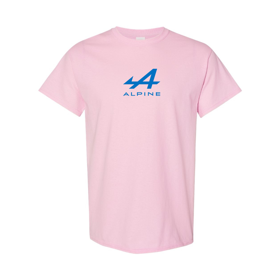Men's Alpine Motor Logo Cotton T-Shirt