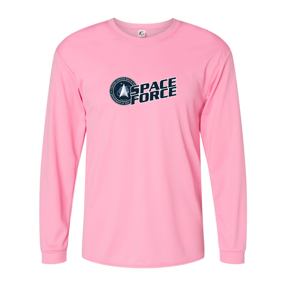 Men's Space Force Performance Long Sleeve T-Shirt