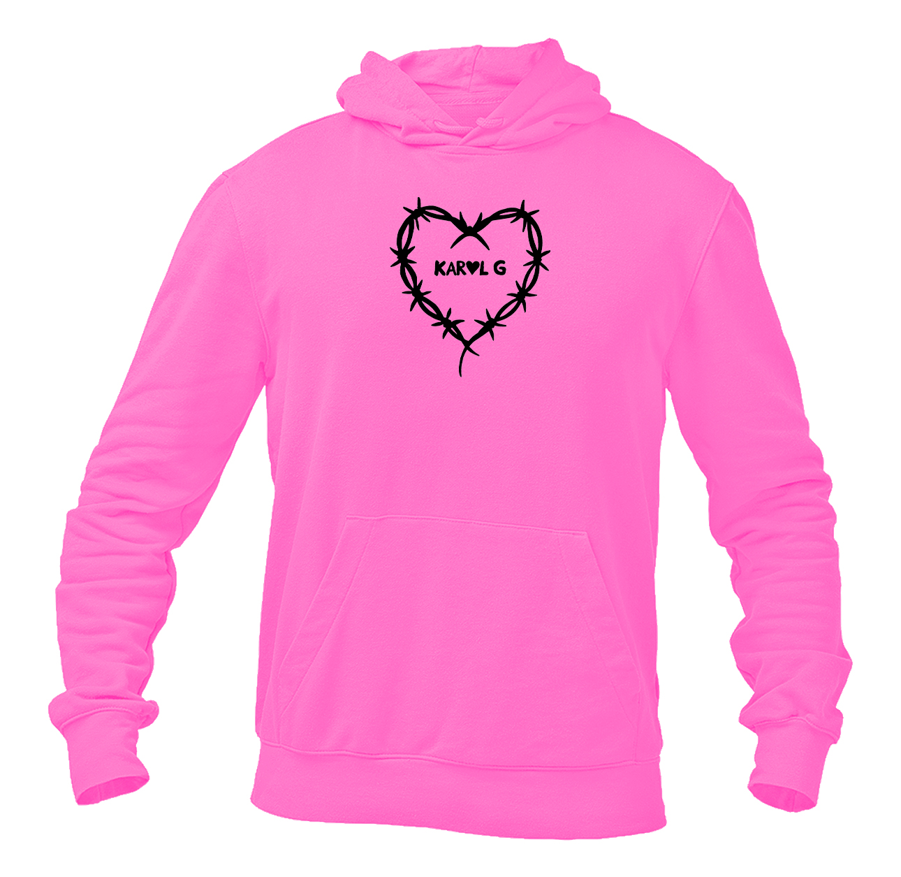 Men's KAROL G Logo Pullover Hoodie