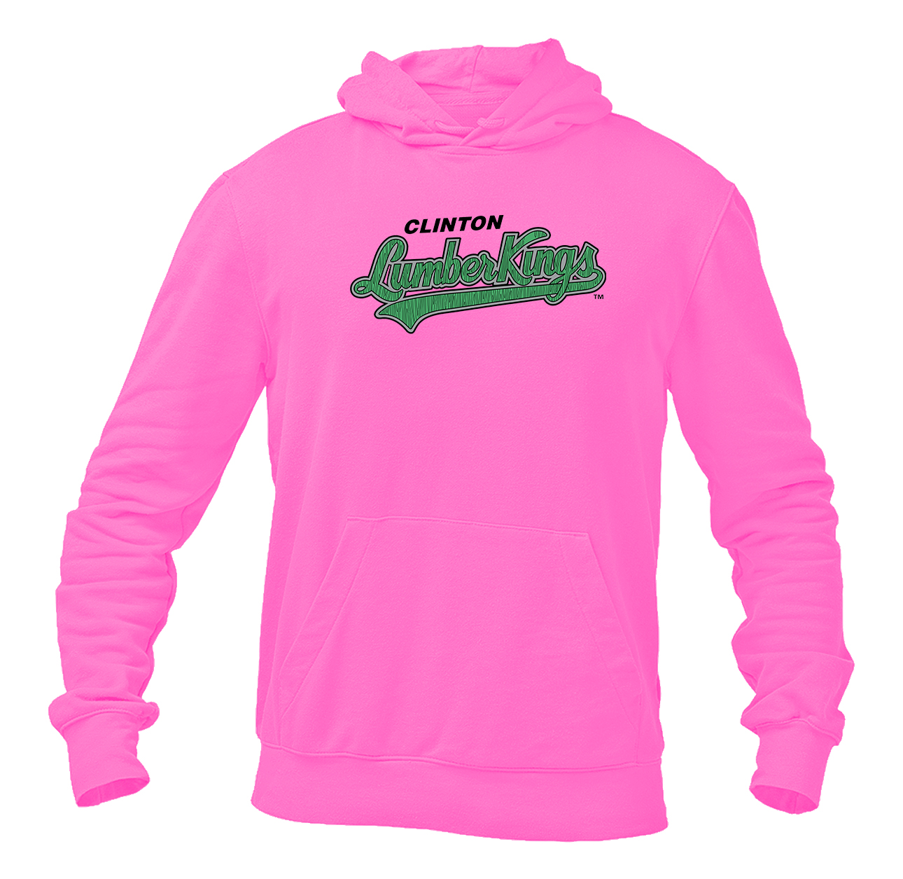 Men's Clinton LumberKings Logo Pullover Hoodie