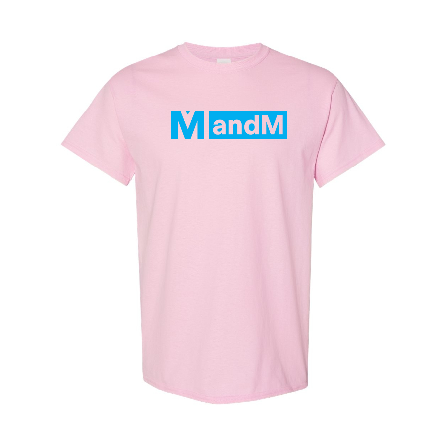 Men's MandM Logo Cotton T-Shirt