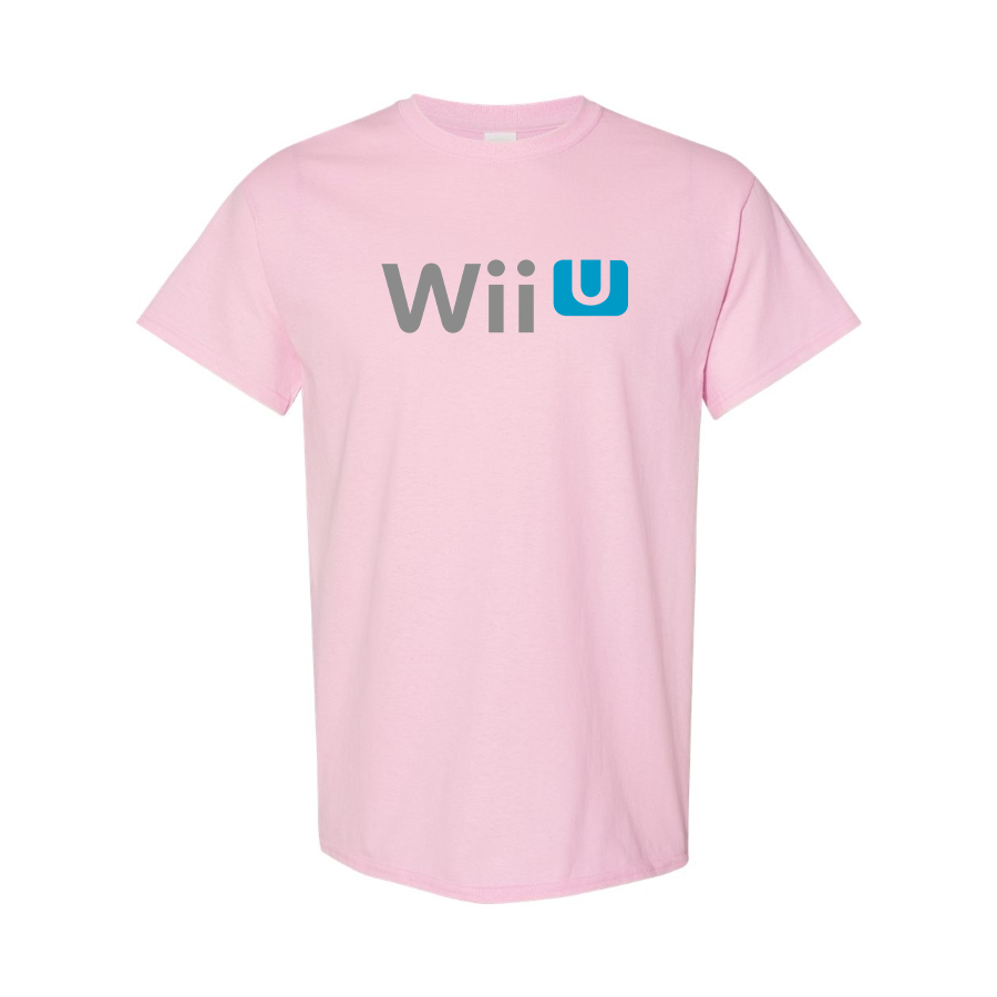Men's Wii-U Logo Cotton T-Shirt
