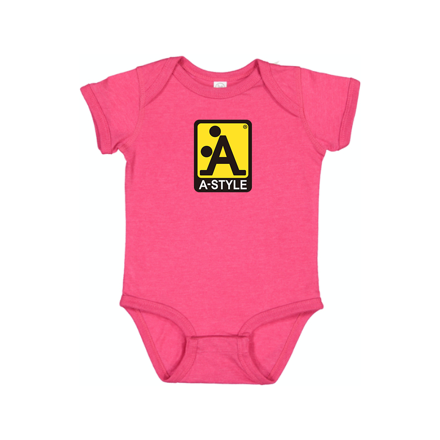 A Style Logo Baby Onesie Romper