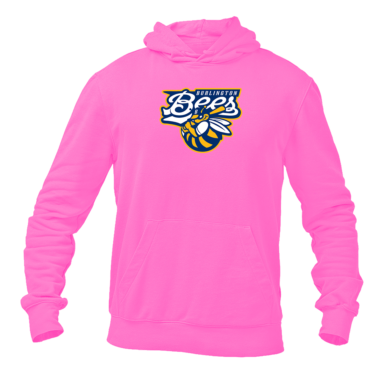 Men's Burlington Bees Logo Pullover Hoodie