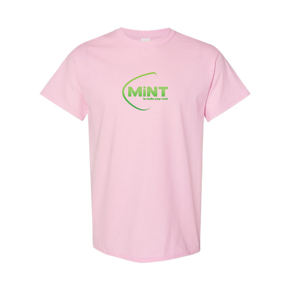 Men's Mint Radio Logo Cotton T-Shirt