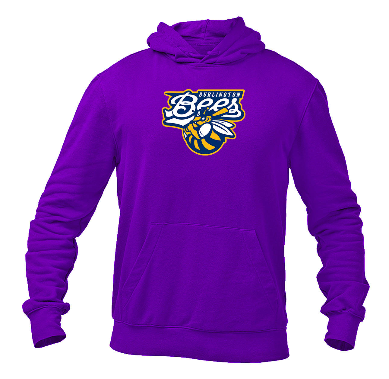 Men's Burlington Bees Logo Pullover Hoodie