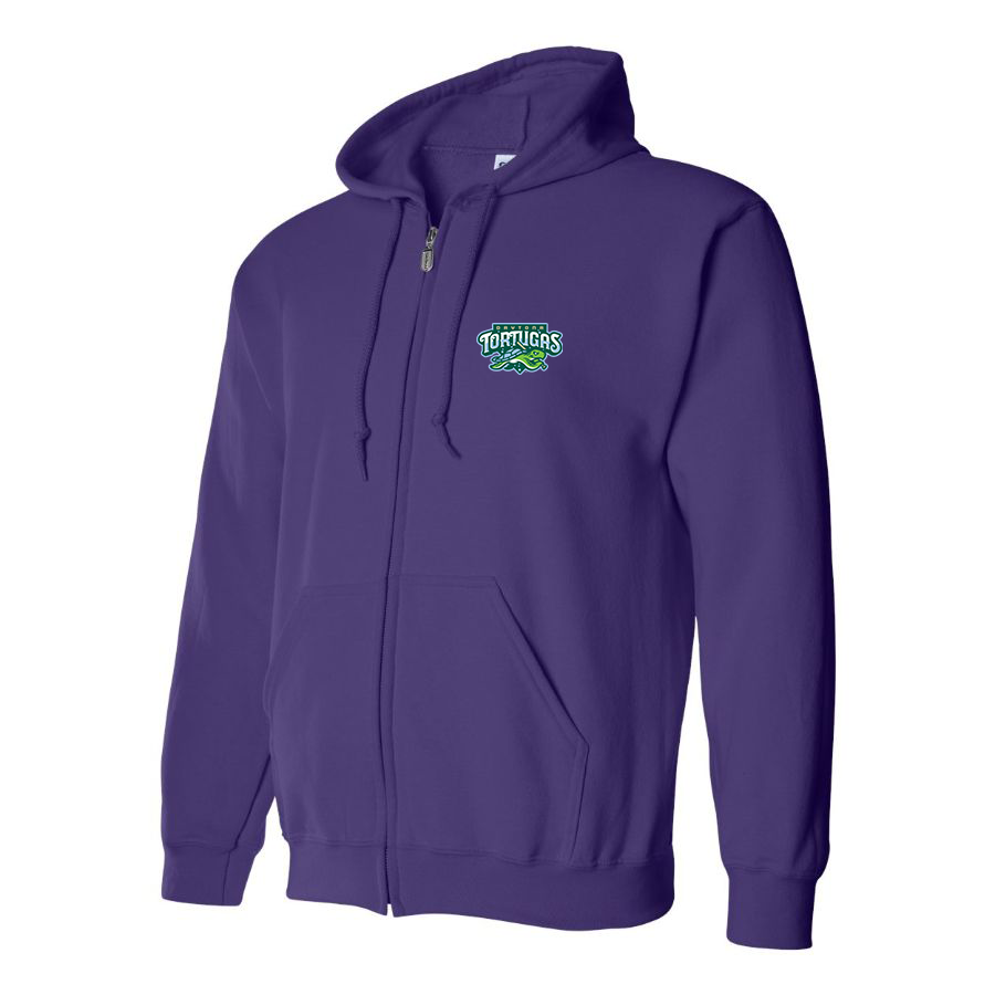 Men's Daytona Tortugas Logo Zipper Hoodie