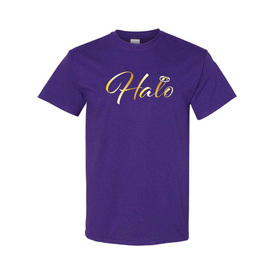 Men's Halo Logo Cotton T-Shirt