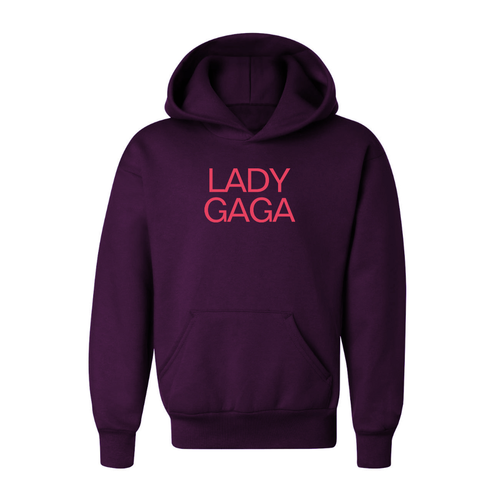 Youth Lady Gaga Logo Pullover Hoodie
