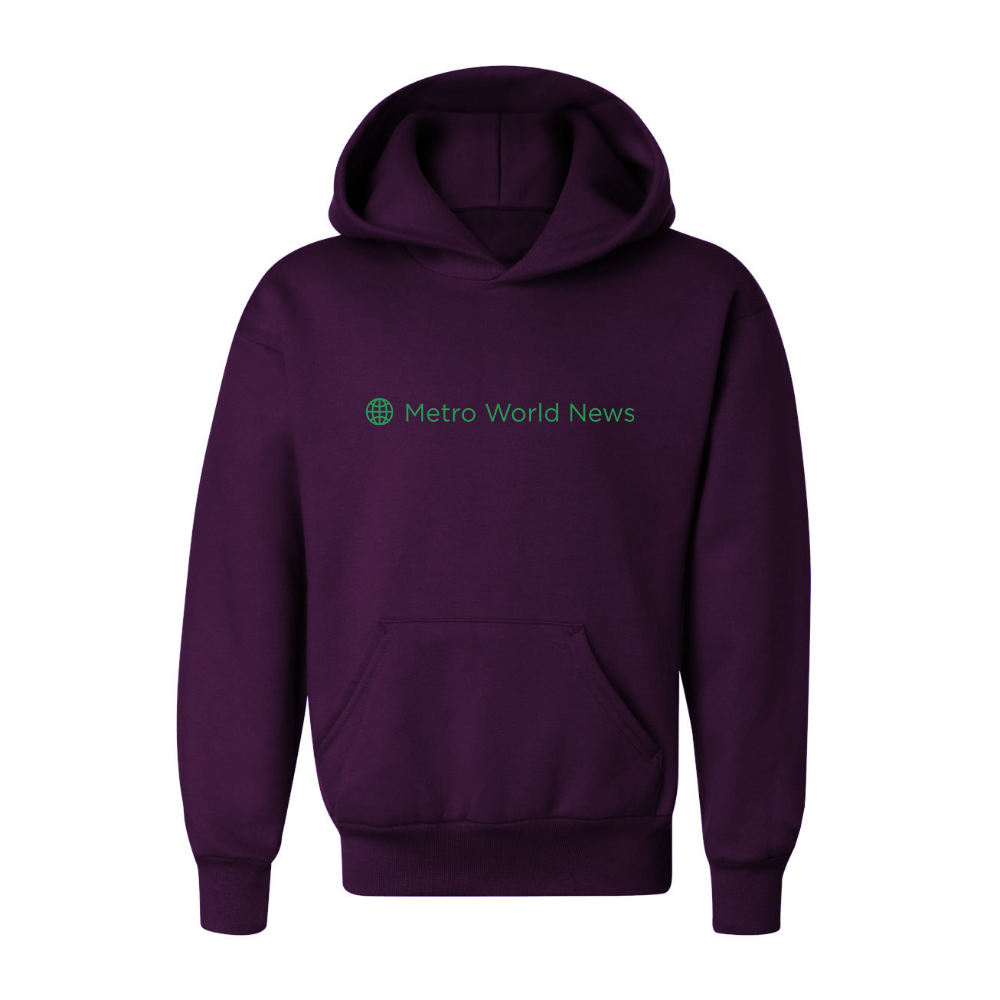 Youth Metro International Logo Pullover Hoodie