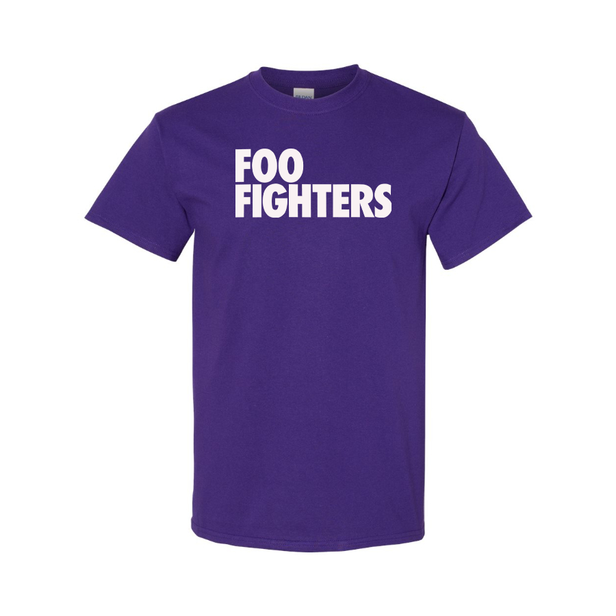 Men's Foo Fighters Logo Cotton T-Shirt