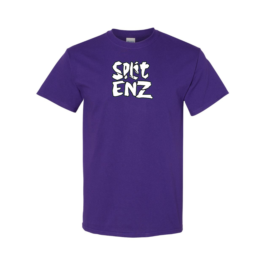 Men's Split Enz Logo Cotton T-Shirt