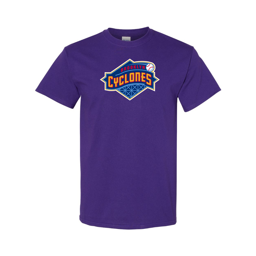 Men's Brooklyn Cyclones Logo Cotton T-Shirt