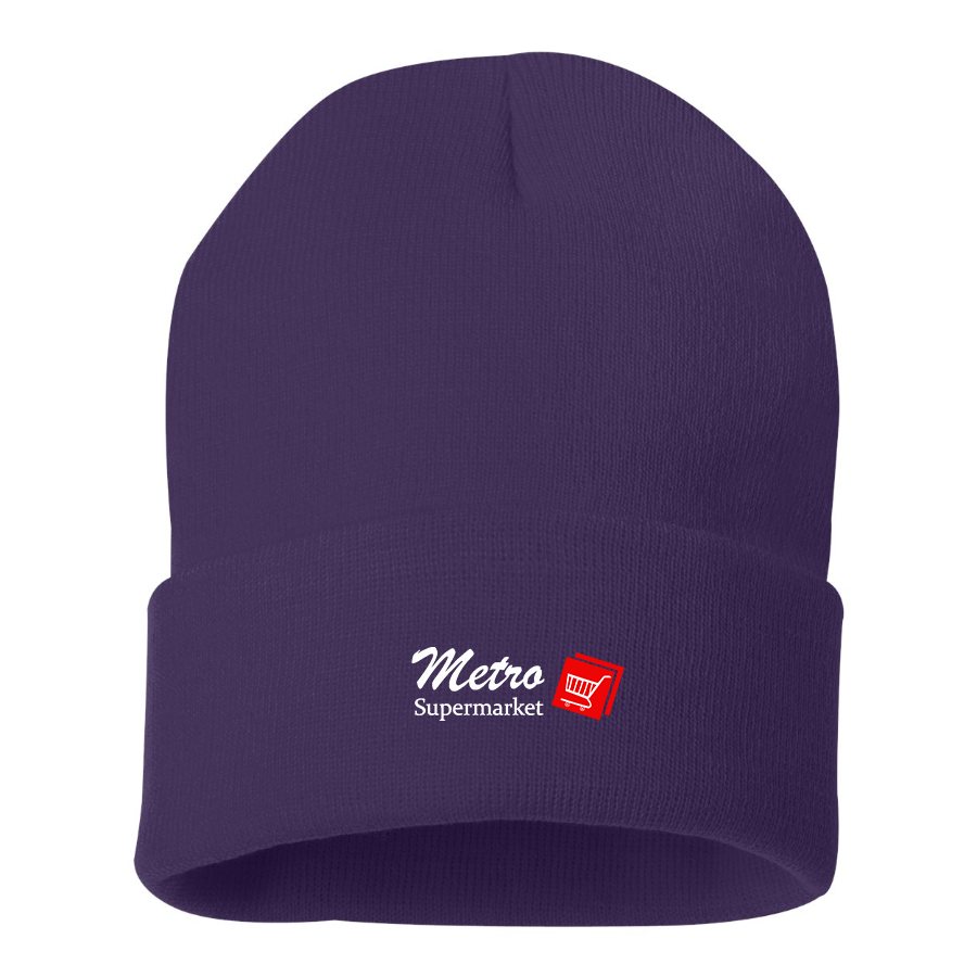Metro Supermarket Logo Beanie Hat