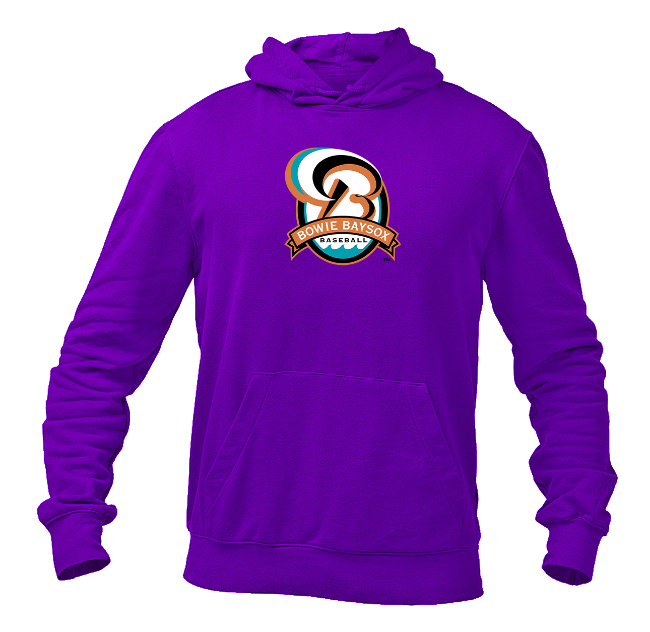 Men's Bowie BaySox Logo Pullover Hoodie