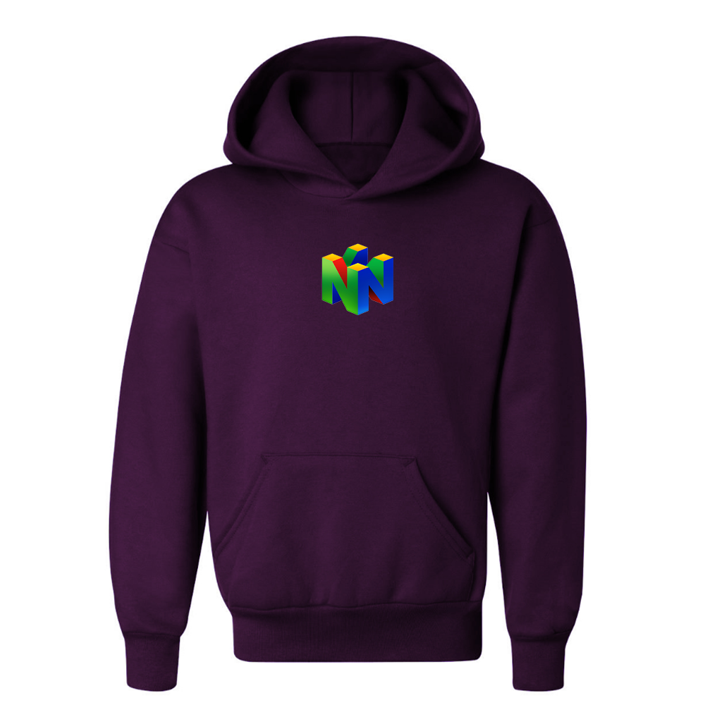 Youth Nintendo N64 Logo Pullover Hoodie