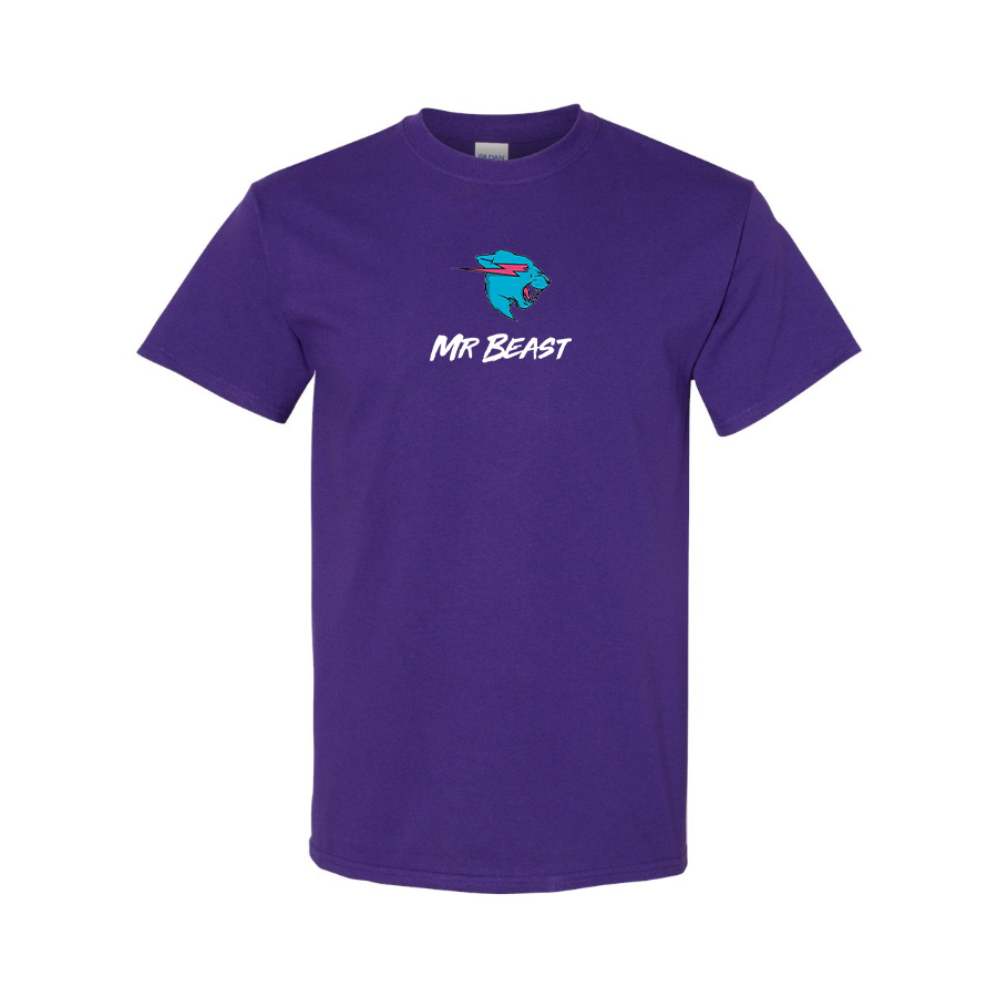 Men's Mr Beast Logo Cotton T-Shirt