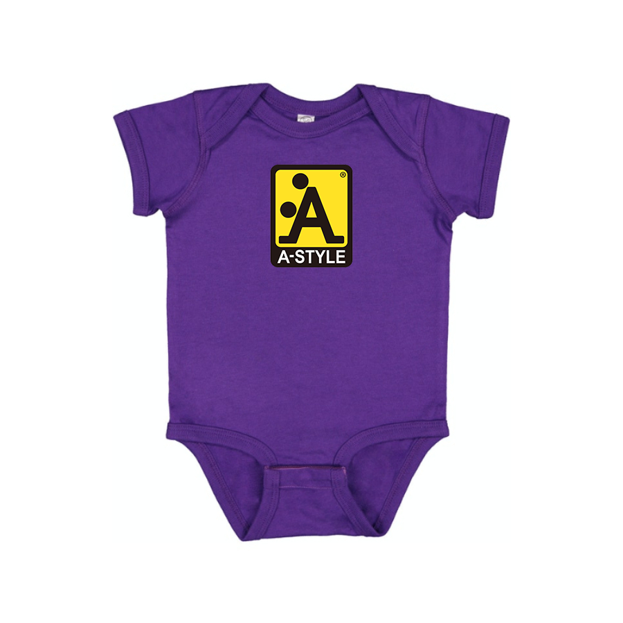 A Style Logo Baby Onesie Romper