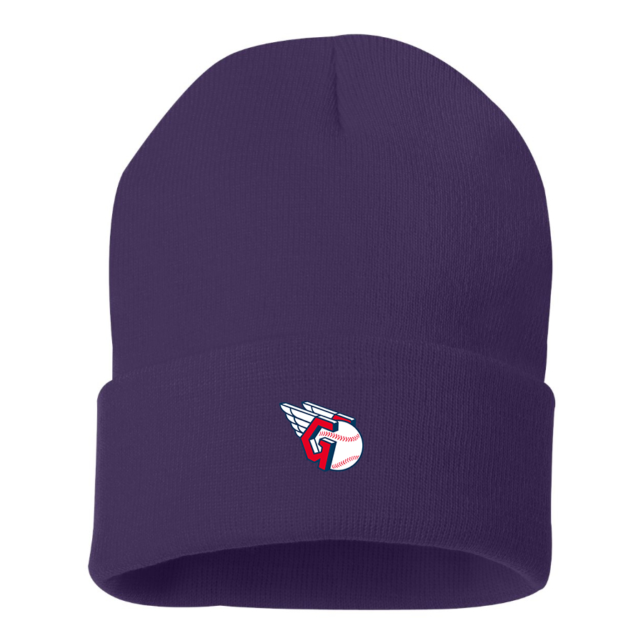 Cleveland Guardians Logo Beanie Hat