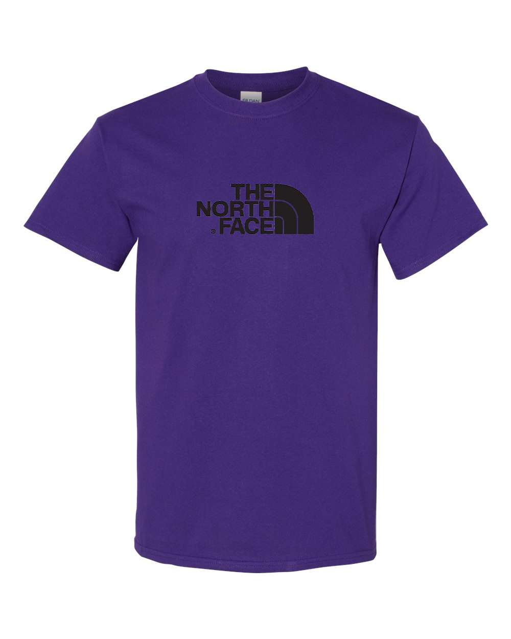 Men's The North Face Black Gildan Heavy Cotton T-Shirt