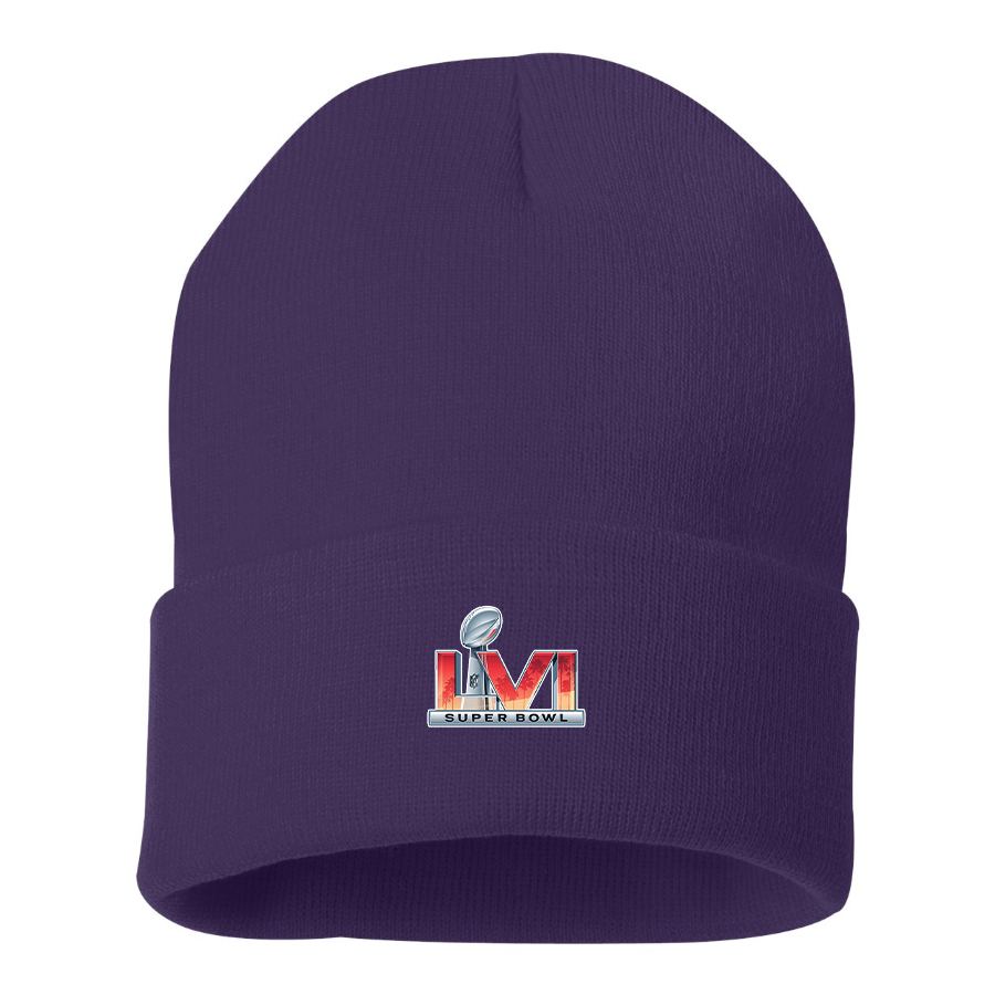 Superbowl LVI Logo Beanie Hat