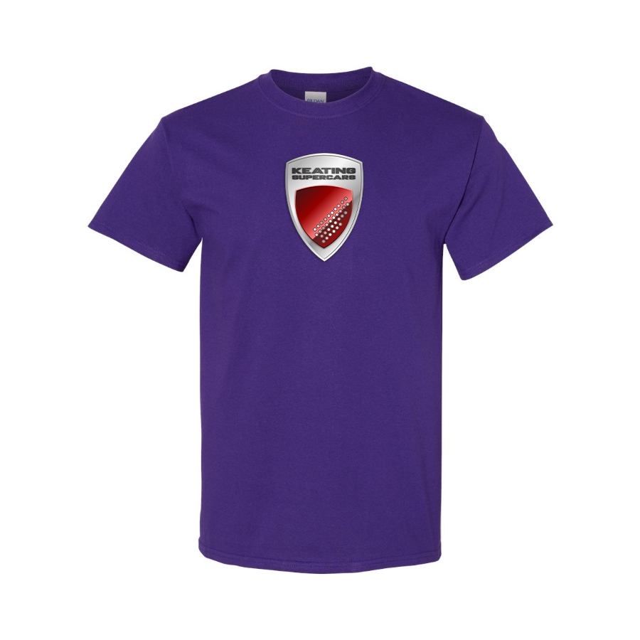 Men's Keating-Supercars Logo Cotton T-Shirt