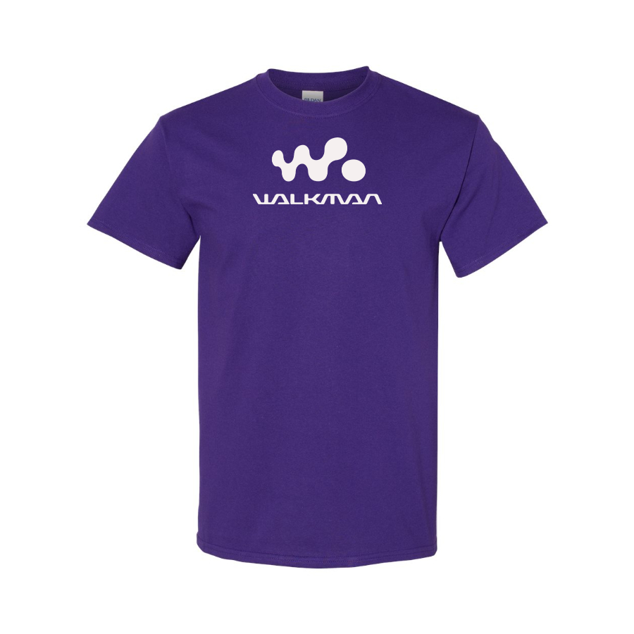 Men's Walkman Logo Cotton T-Shirt