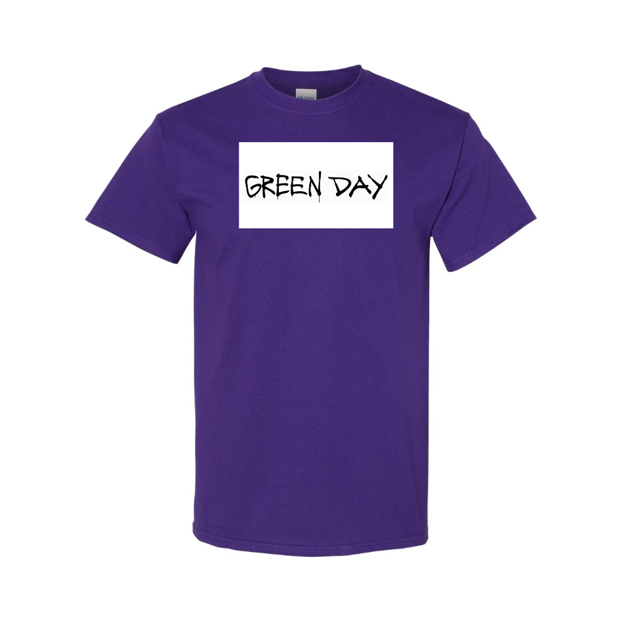 Men's Green Day Logo Cotton T-Shirt