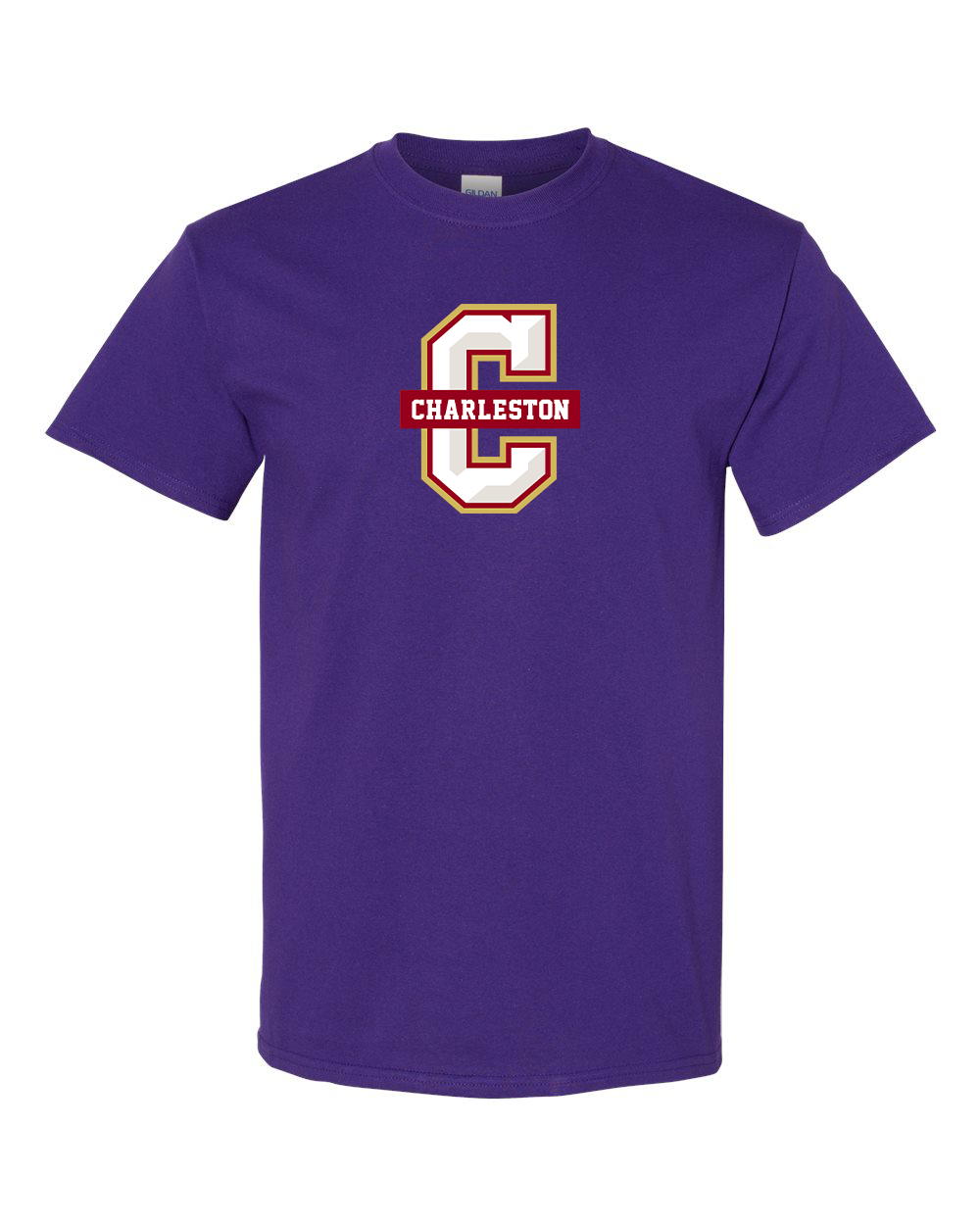 Men's Charleston Cougars Gildan Heavy Cotton T-Shirt