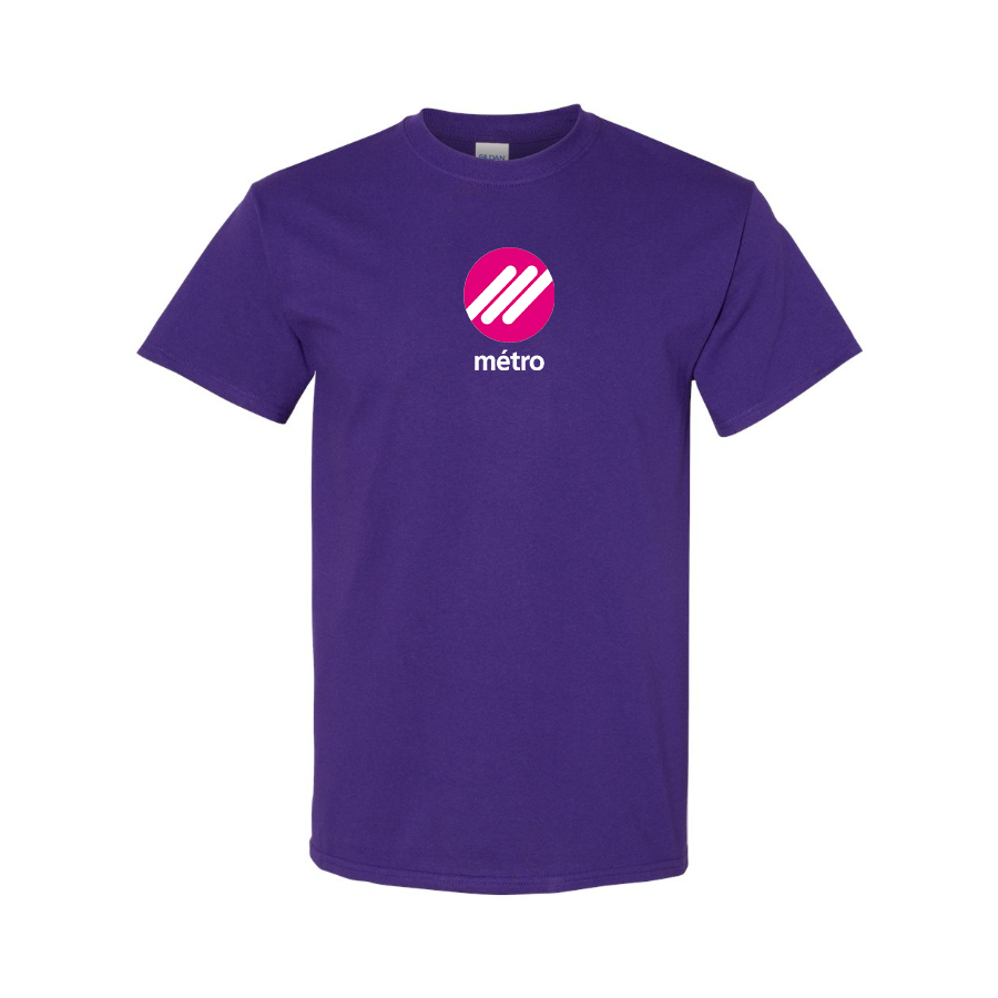 Men's Lausanne Métro Logo Cotton T-Shirt