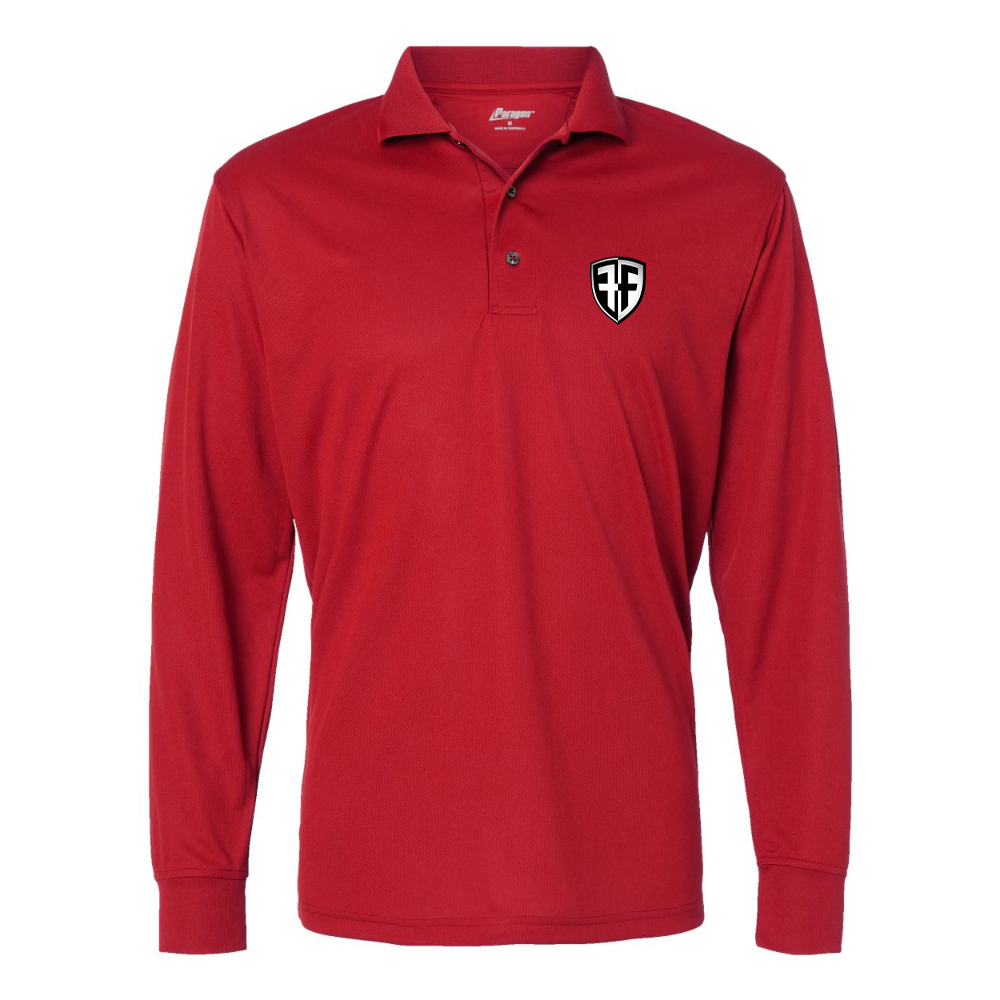 Men's Foffa Bike Paragon Prescott Long Sleeve Polo