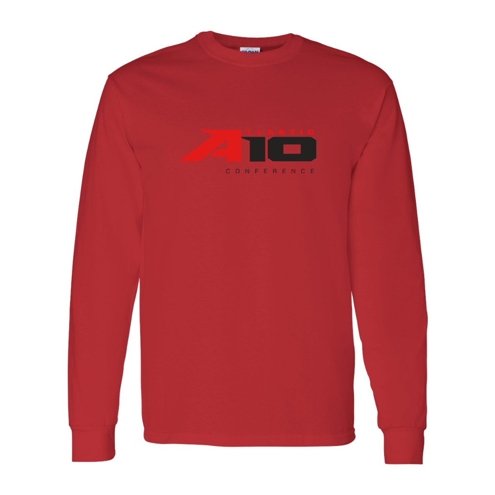 Men's Atlantic 10 Conference Gildan Heavy Cotton Long Sleeve T-Shirt