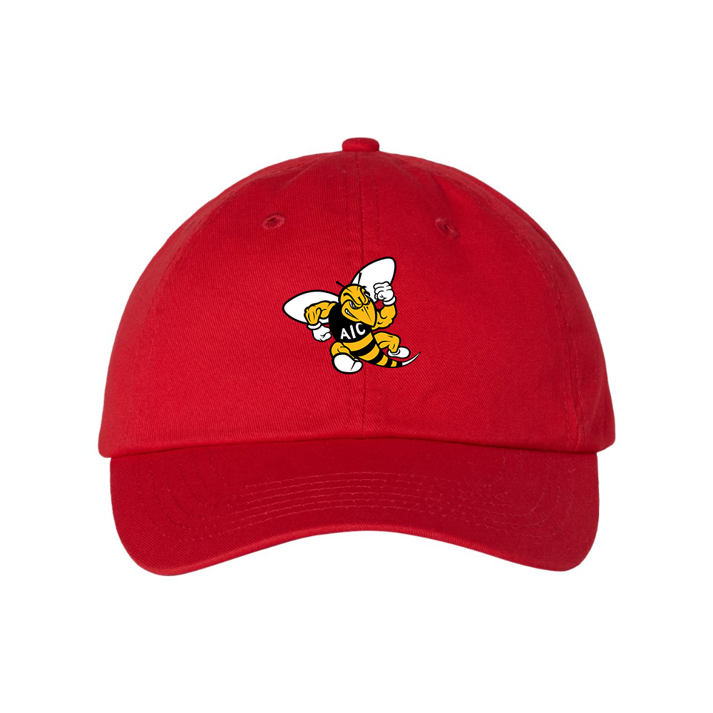 AIC Yellow Jackets Valucap Adult Bio-Washed Classic Dad Hat