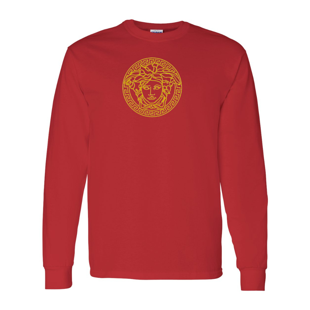 Men's Versace Thumbnail Gildan Heavy Cotton Long Sleeve T-Shirt