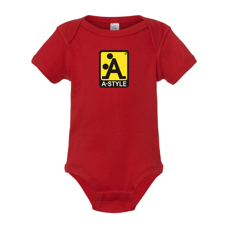 A Style Logo Baby Onesie Romper