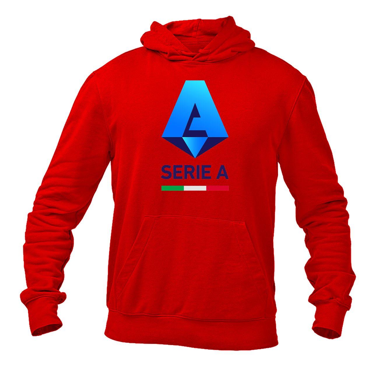 Men's Italian Serie A Logo Pullover Hoodie