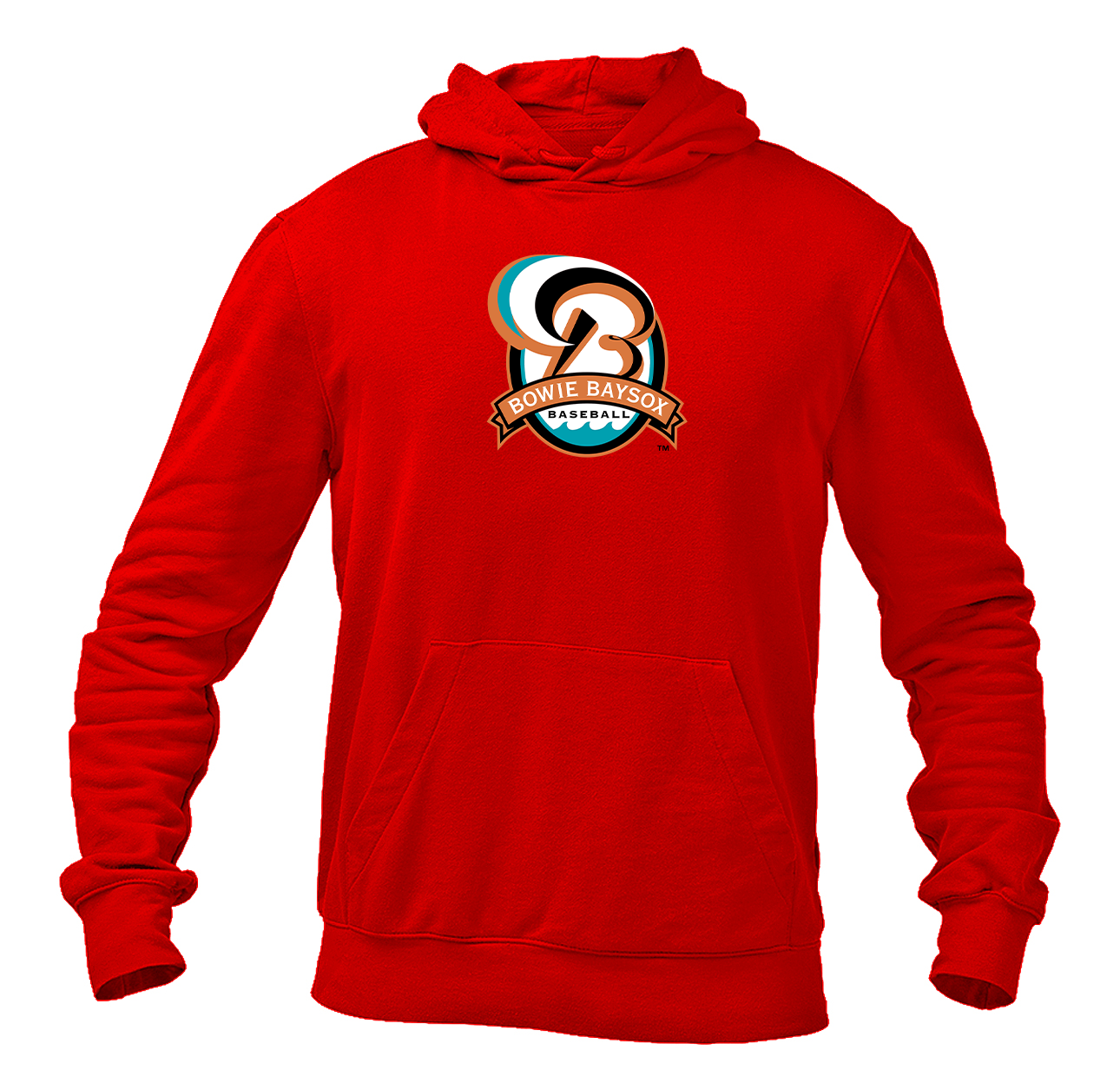 Men's Bowie BaySox Logo Pullover Hoodie