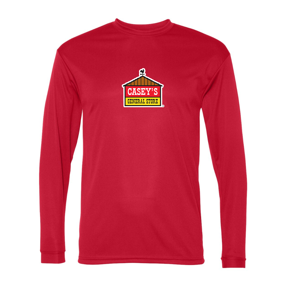 Men's Casey's General Store Performance Long Sleeve T-Shirt