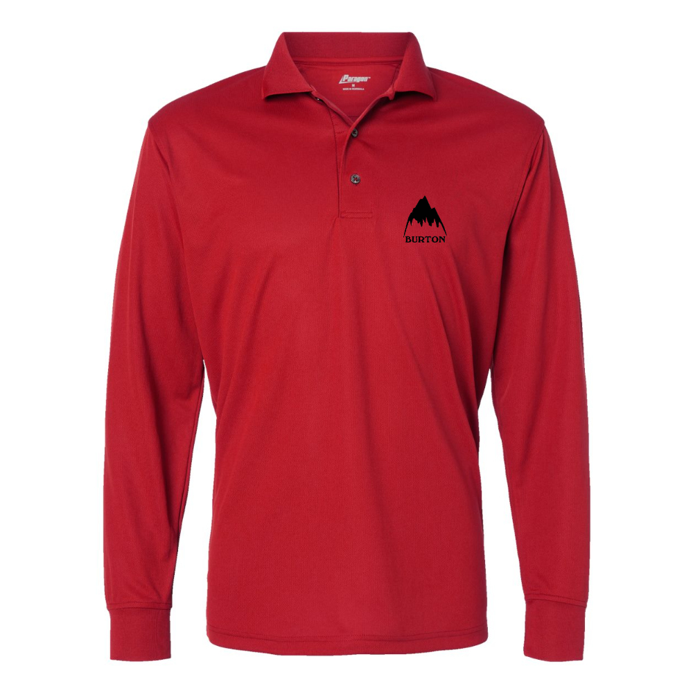 Men's Burton Mountain Paragon Prescott Long Sleeve Polo