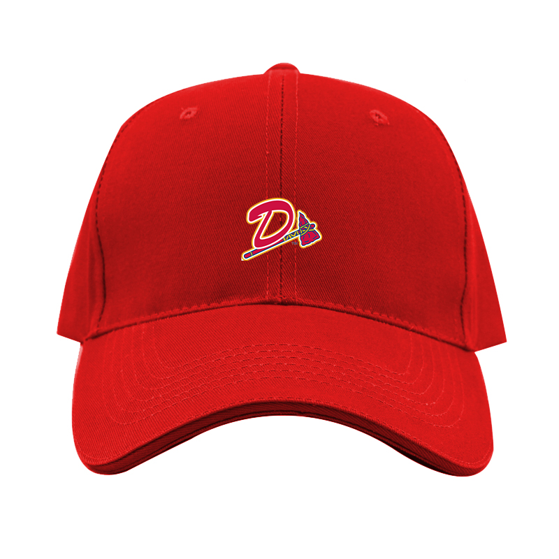 Danville Braves Logo Dad Baseball Cap Hat