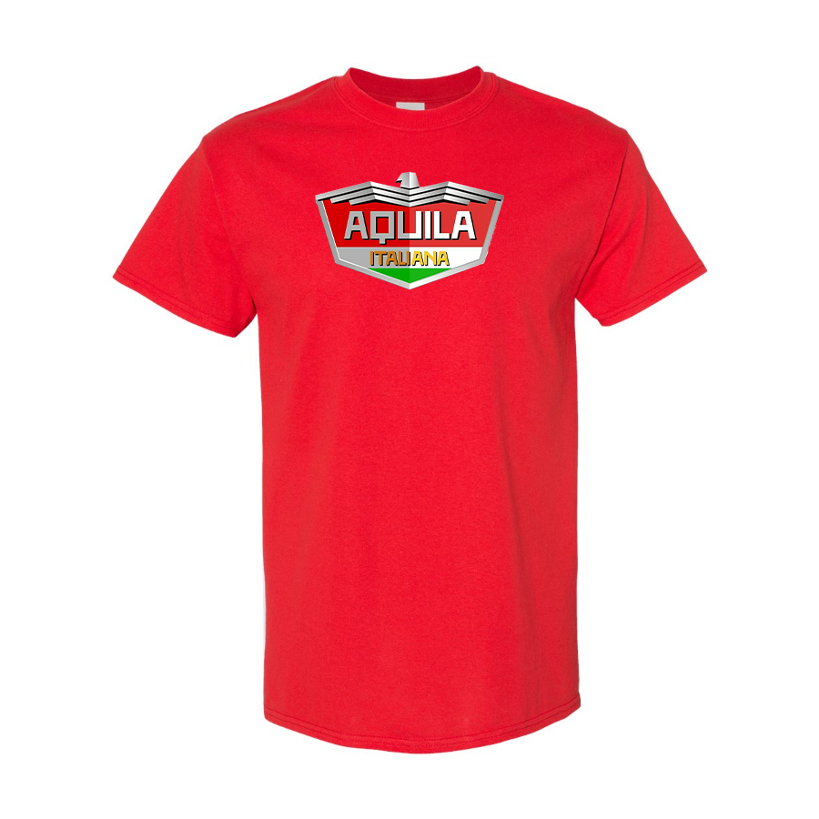 Men's Aquila Italiana Logo Cotton T-Shirt