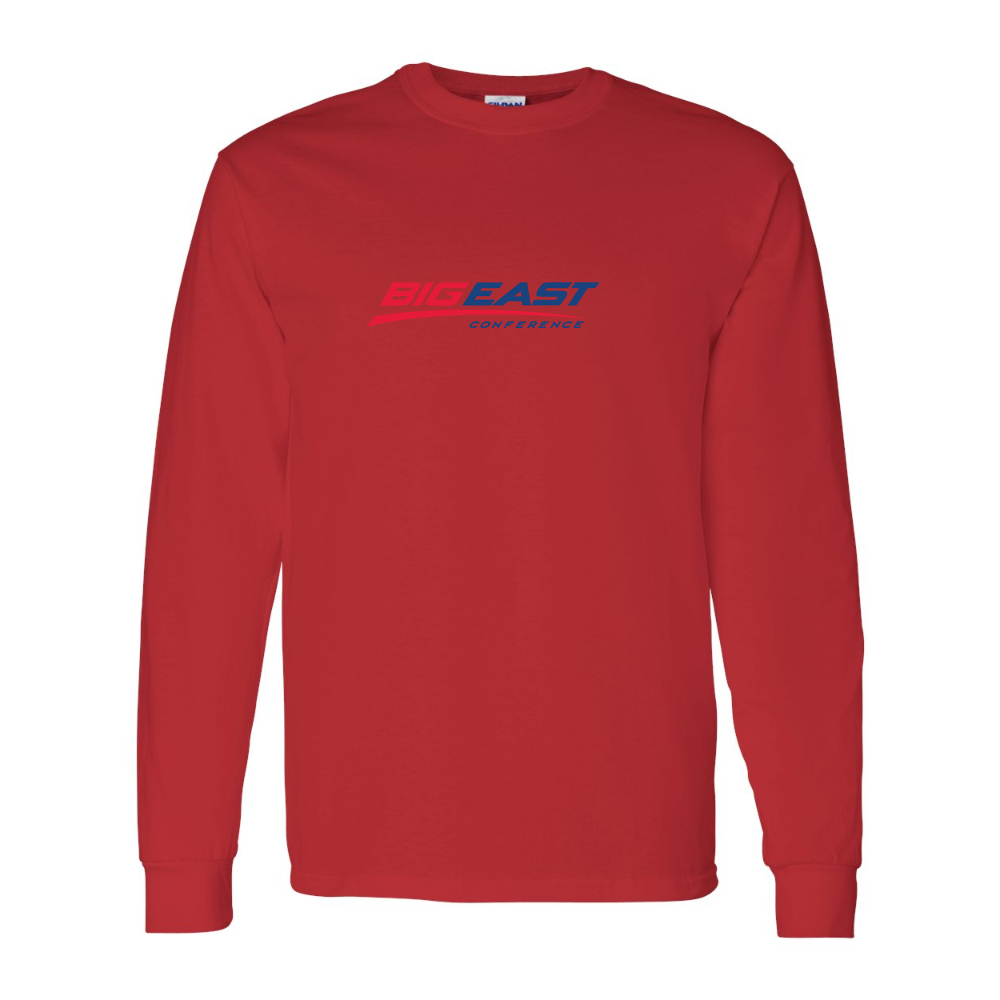 Men's Big East Conference Gildan Heavy Cotton Long Sleeve T-Shirt