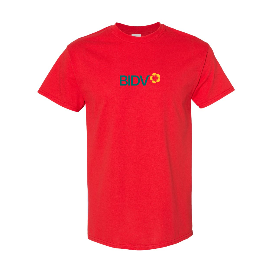 Men's BIDV Logo Cotton T-Shirt