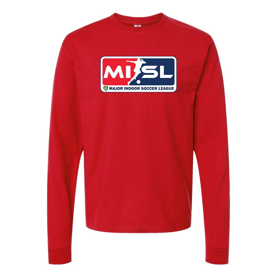 Youth Major Indoor Soccer League Logo Long sleeves