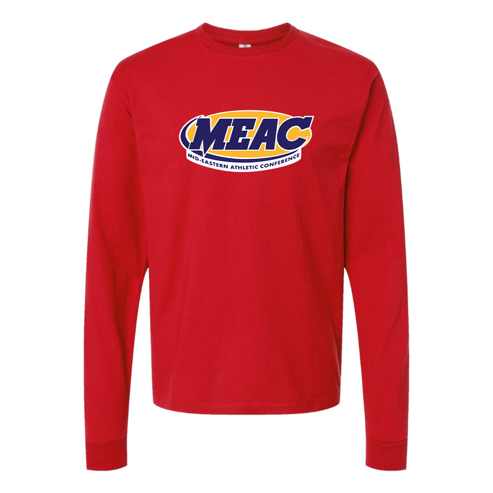 Men's Mid Eastern Athletic Conference Cotton Long Sleeve T-Shirt