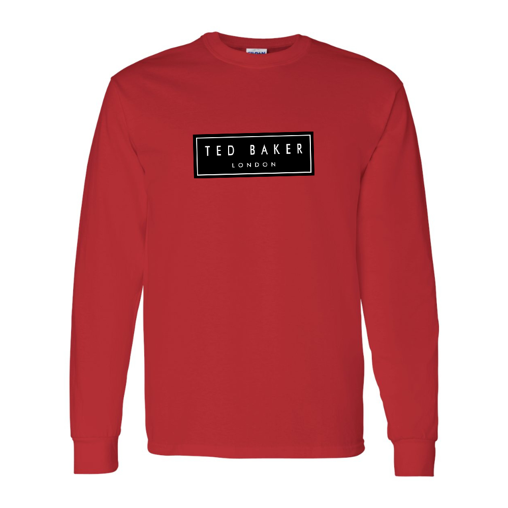 Men's Ted Baker Gildan Heavy Cotton Long Sleeve T-Shirt