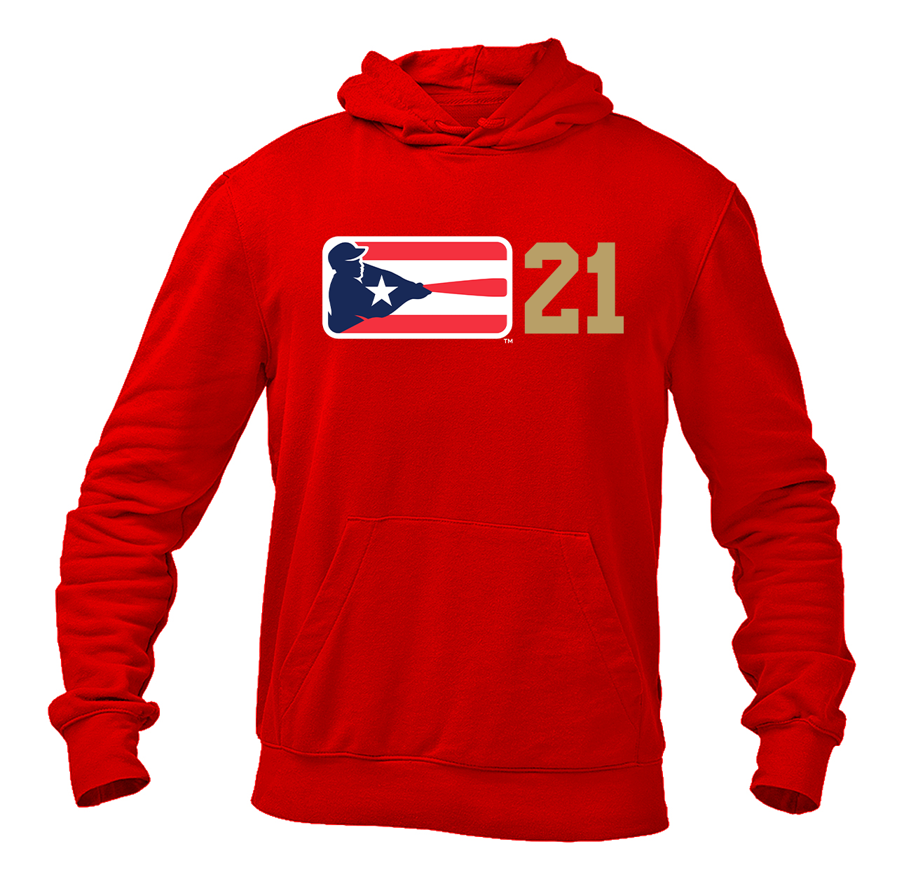 Men's Liga de Beisbol Profesional Roberto Clemente Logo Pullover Hoodie