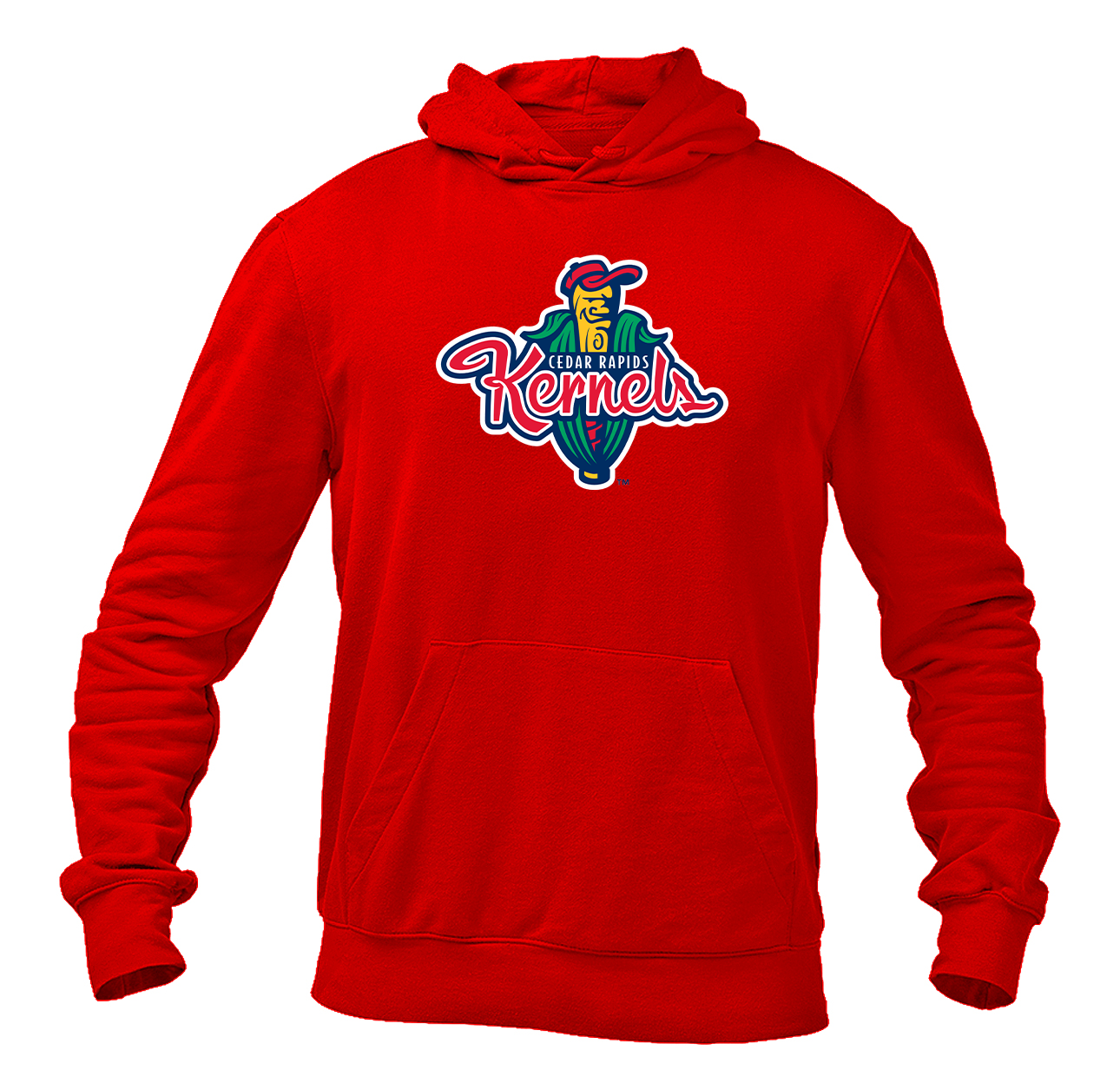 Men's Cedar Rapids Kernels Logo Pullover Hoodie